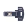 JUNG 90-LED BL LED apgaismojuma ieliktnis, balta LED, melns korpuss, slēdžu programmām 506 U, 507 U, 502 U, 806 W, 807 W, 802 W, 806 NAW, 606 W, 607 W, 602 W, 606 NAW, 506 KOU, 502 KOU