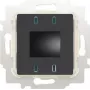 ABB Busch-Jaeger BJ 1096 UTA-BT Telpas temperatūras regulators ieliktnis 24V Normāli atvērts kontakts ar displeju (2CKA001032A0537)