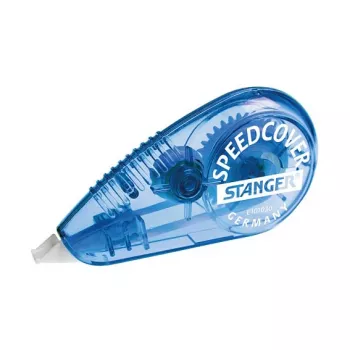 Stanger Speedcover korekcijas rullītis - zils caurspīdīgs - 12 m - 5 mm - 12 gab.