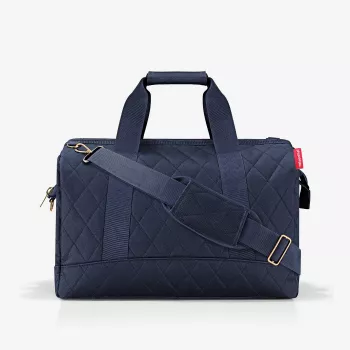 Reisenthel Allrounder L Ceļojumu soma Rhombus Midnight Gold, 30L, Zila