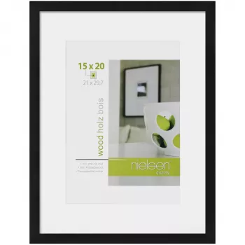 NIELSEN DESIGN Apollon Melns Koka Foto Rāmis A4 21x29.7 cm 8988046
