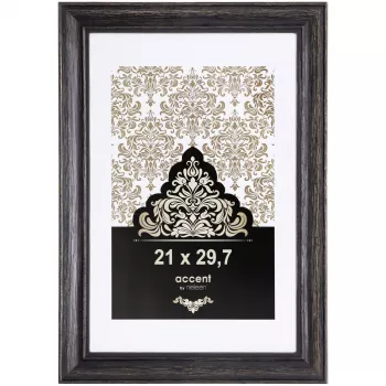 NIELSEN DESIGN Accent Vintage Picture Frame DIN A4 21x29.7 cm Wood Black