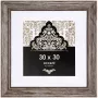 Nielsen Accent Vintage 30x30 Wood Brown Picture Frame