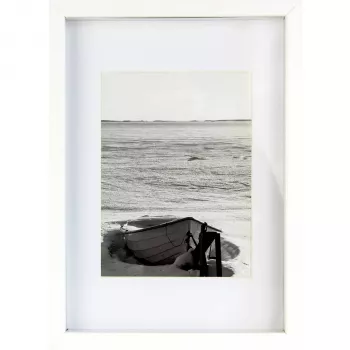 NIELSEN DESIGN Nielsen Aura Balts 21x29.7 Koka Foto Rāmis ar Passepartout 1121001