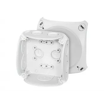 Hensel DK 0200 G kabeļu sadales kārba līdz 2,5 mm² bez spailēm, pelēka RAL 7035