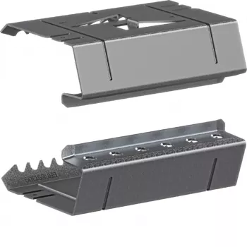 Hager BRS651309 savienojuma pāris, elektriskais/mehāniskais, lokšņu tērauds 65x130 mm