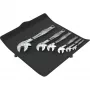 Wera 6004 Joker 6 Set 1 atslēgu komplekts, 6 gab., 10-19 mm, hroma-molibdēna tērauds, niķeļa-hroma pārklājums, ar tekstila maisiņu