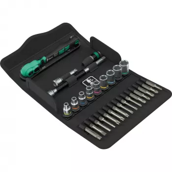 Wera 8100 SA 14 Zyklop Comfort griežņu komplekts, 1/4 collu piedziņa, 14 daļas