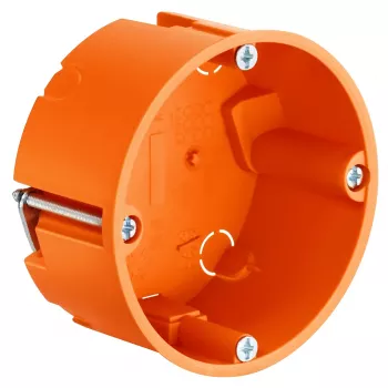 Kaiser Elektro 9061-00 Dobuma sienas kārba Ø 68 mm Dziļums 35 mm Oranža