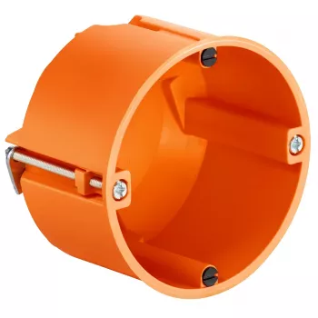 Kaiser Elektro 9068-01 Dobās sienas ierīču kārba Ø 68 mm Dziļums 47 mm Oranža