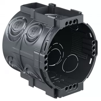 Kaiser Elektro Iegremdējamā ierīču pieslēguma kārba 1555-05 UP1 4x3 skrūvju kupoli