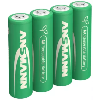 ANSMANN 4x AA 2800 mAh NiMH uzlādējamās baterijas (Mignon) - 1322-0027