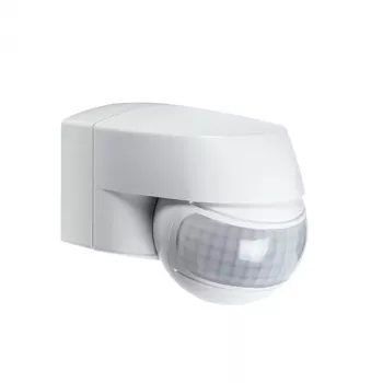 ESYLUX MD 120 Kustību detektors 12m Sienas montāža Balts IP44 2000 Lux 2,5m
