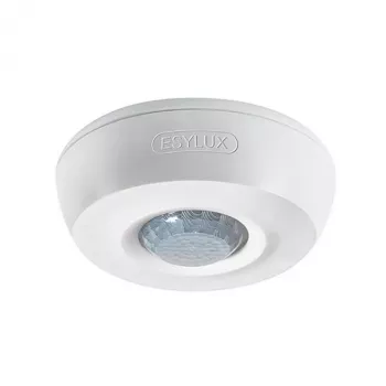 Esylux MD 360/8 Basic griestu kustības detektors, virsmas montāža, 360°, balts, 8 m diapazons