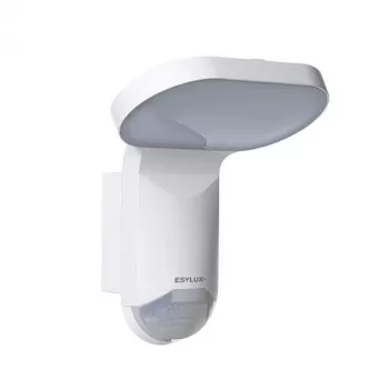 ESYLUX WILMA WL 200 OP MD 1600lm 4000K IP65 Balta āra LED prožektors ar kustības detektoru