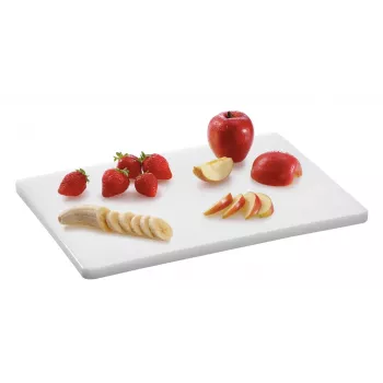 Bartscher A120587 Polietilēna griešanas dēlis balts 400x300x20 mm 1,6 kg