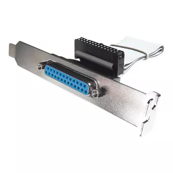 DIGITUS ASSMANN seriālais paralēlais kabelis DB-25 spraudnis uz DB-25 spraudni 2m pelēks