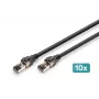 DIGITUS CAT 8.1 S-FTP Patch Cable, Cu, LSZH, 0.5m, Grey