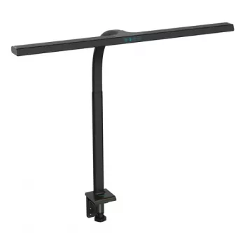 DIGITUS LED galda lampa, 80 cm, skāriena dimmeris, 3 krāsu temperatūras, 9,5 W, 900 lm, melna