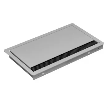Bachmann CONI COVER short - Iegremdējamā kontaktligzdu bloks ar 3 Schuko kontaktligzdām, 2m kabelis, melns