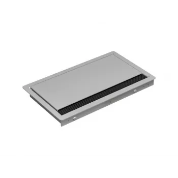 Bachmann CONI COVER short - Iegremdējamā kontaktligzdu bloks ar 3 Schuko kontaktligzdām, 2m kabelis, melns
