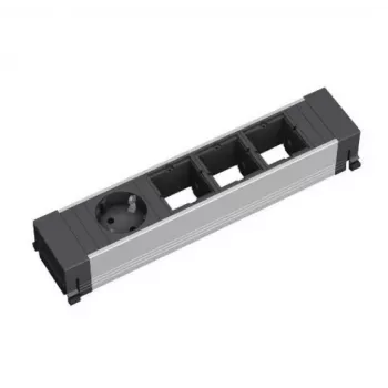 Bachmann CONFERENCE Strāvas sadales modulis, 1x GST18i3 izeja, 16A, 250V, melns