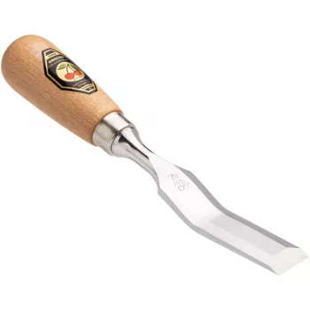 KIRSCHEN Stepped Chisel with Red Beech Handle, 20 mm Straight