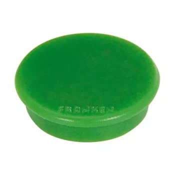 FRANKEN Magnēts HM20 02 Apaļš 24mm Zaļš 10 gab./Iepakojumā