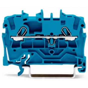 WAGO 2002-1204 4-dzīslu spiedspaile, 2,5 mm², 800 V, pelēka