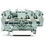 WAGO 2002-1301 Push-in CAGE CLAMP spailu bloks, 2-vadītāju, 2,5 mm², 800 V, pelēks