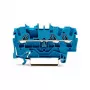 WAGO 2002-1304 3-vadu spiedsavienojuma spaiļu bloks, 2,5 mm², 800 V, pelēks