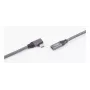 ShiverPeaks USB 3.2 pagarinājuma kabelis 90° leņķa Type-A vīrietis uz sievieti 0,25 m melns