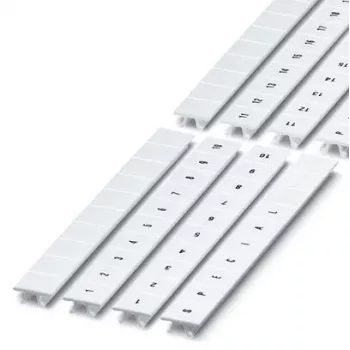 Phoenix Contact Terminal Block Markers US-TM 10 Sheets White 1053014:0021