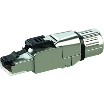 Telegärtner MFP8 IE Cat.6A RJ45 Plug Field Installable Tool-less Shielded Connector AWG24-26/27 T568B J00026A5003