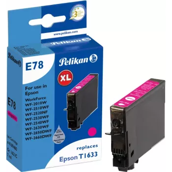 Pelikan saderīga tintes kasetne Epson T1633 Magenta (3,1 ml) - 1 iepakojums