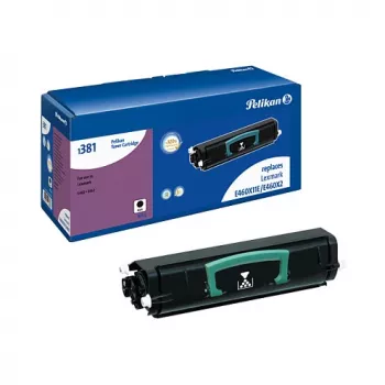 Pelikan saderīga tonera kasetne Lexmark E460X21E melna, īpaši augstas ražības