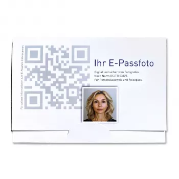 DAIBER Pases foto mapīte E-Passfoto-PORTRAIT 14028 - 50 iepakojums