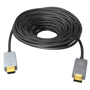 Kindermann HDMI 2.0 AOC kabelis 50m Vīrietis/Vīrietis - Aktīvs optiskais HDMI kabelis - 4K UHD @60Hz - 18 Gbps - HDR - HDCP 2.2