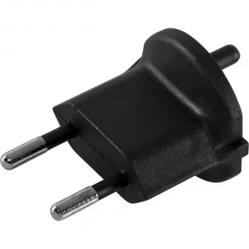 NN Fix Adapter Šveices tips 11 uz kontūrspraudni (CEE 7/17) Melns