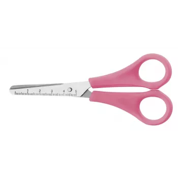 Westcott bērnu šķēres E-21591 00 13cm 5 collas apaļas rozā
