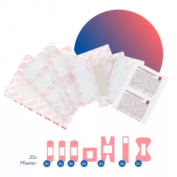 First Aid Only Plasters P-10025 Office/Hobby 20 Pieces/Pack