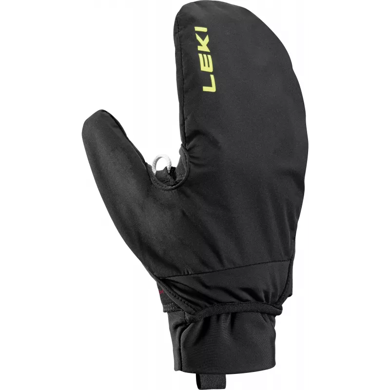 LEKI Ultratrail Storm TR Trail Running Cimdi Melns/Dzeltens/Violets Izmērs 9.0 (L)