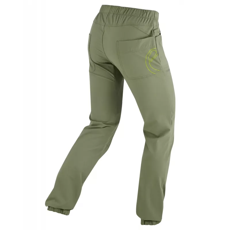 EDELRID Sieviešu kāpšanas bikses Radar Pants II Algae Green