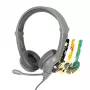 BUDDYPHONES Galaxy Grey Gaming austiņas bērniem no 3 gadu vecuma, 85 dB
