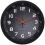 Technoline WT 8972 sienas pulkstenis - kvarca - analogs - balts ciparnīca - melns rāmis - 25,5 cm