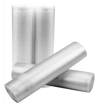 AddLiving Vacuum Sealer Roll M - 4 Pack 22 x 300 cm Vacuum Bags Sous-Vide Suitable