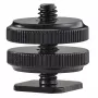 Novoflex Hot Shoe Adapter ar 1/4 inch vītni