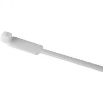 HellermannTyton 111-85019 T-Series kabeļu saite, poliamīds 6.6, caurspīdīga, 203mm garums, 4.6mm platums, 1.2mm biezums, 100 iepakojums