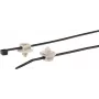 HellermannTyton T30RFT5 Kabeļu saite - Poliamīds 6.6 - Melna - 150 mm - 135 N