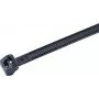 HellermannTyton OS-Series ārēji robotā kabeļu saite, 245 x 4,6 mm, melna, poliamīds 6.6, 100 iepakojums (118-00018)